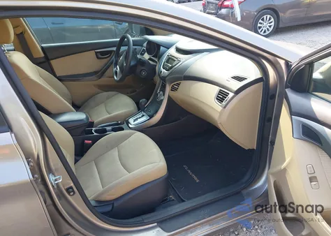 2011 Hyundai Elantra Gls from USA, damaged, VIN 5NPDH4AE8BH050484